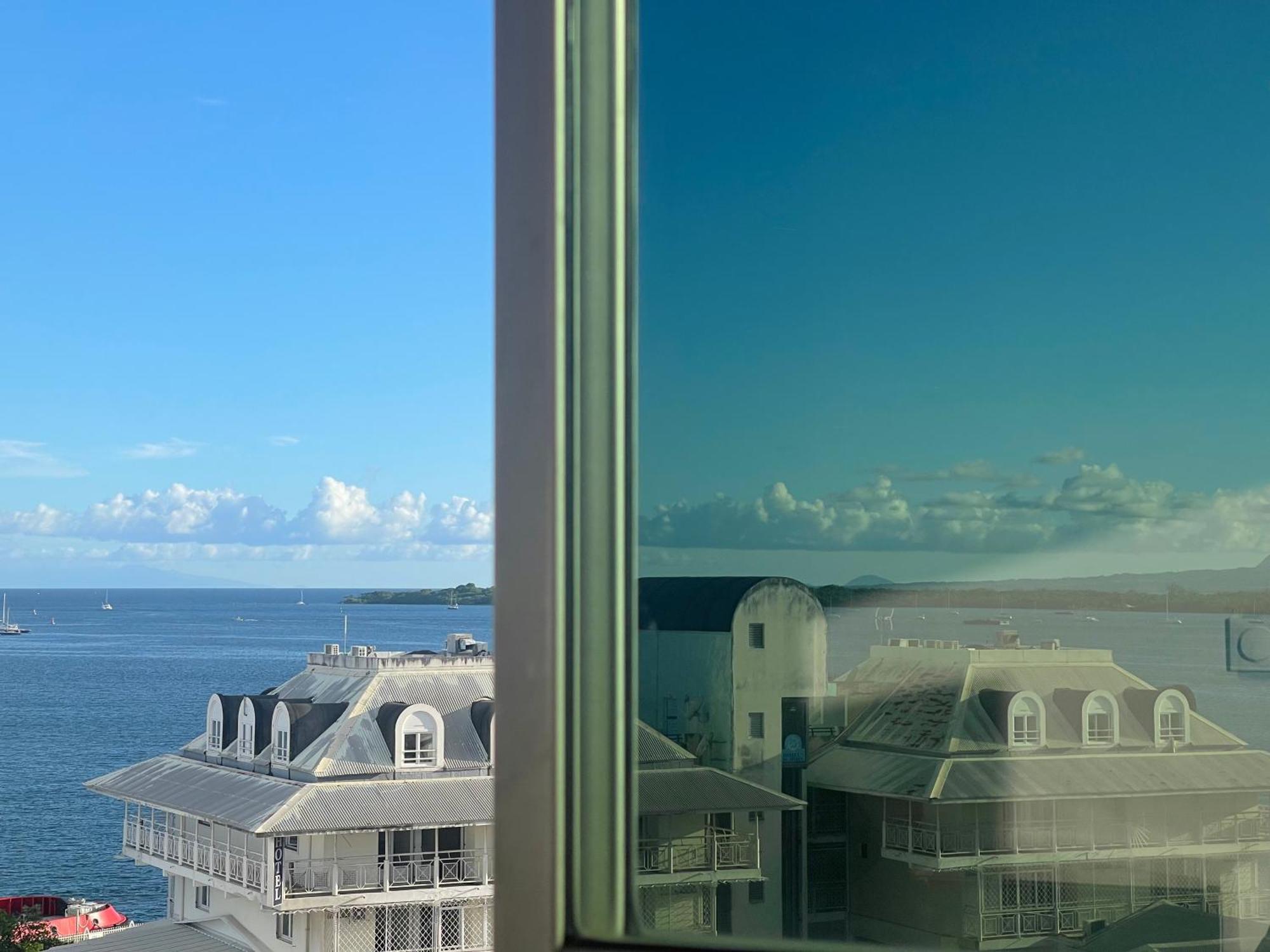 Апартаменты Penthouse Seaside 10 Min Port, Croisiere Et Aeroport Пуэнт-а-Питр Экстерьер фото