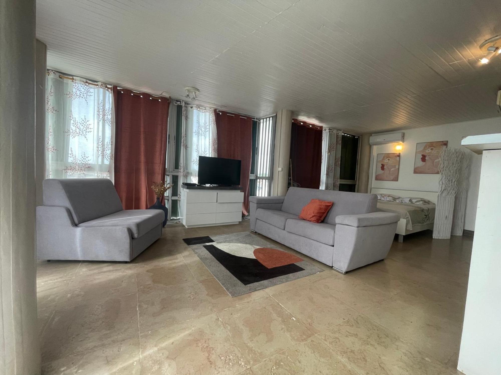 Апартаменты Penthouse Seaside 10 Min Port, Croisiere Et Aeroport Пуэнт-а-Питр Экстерьер фото