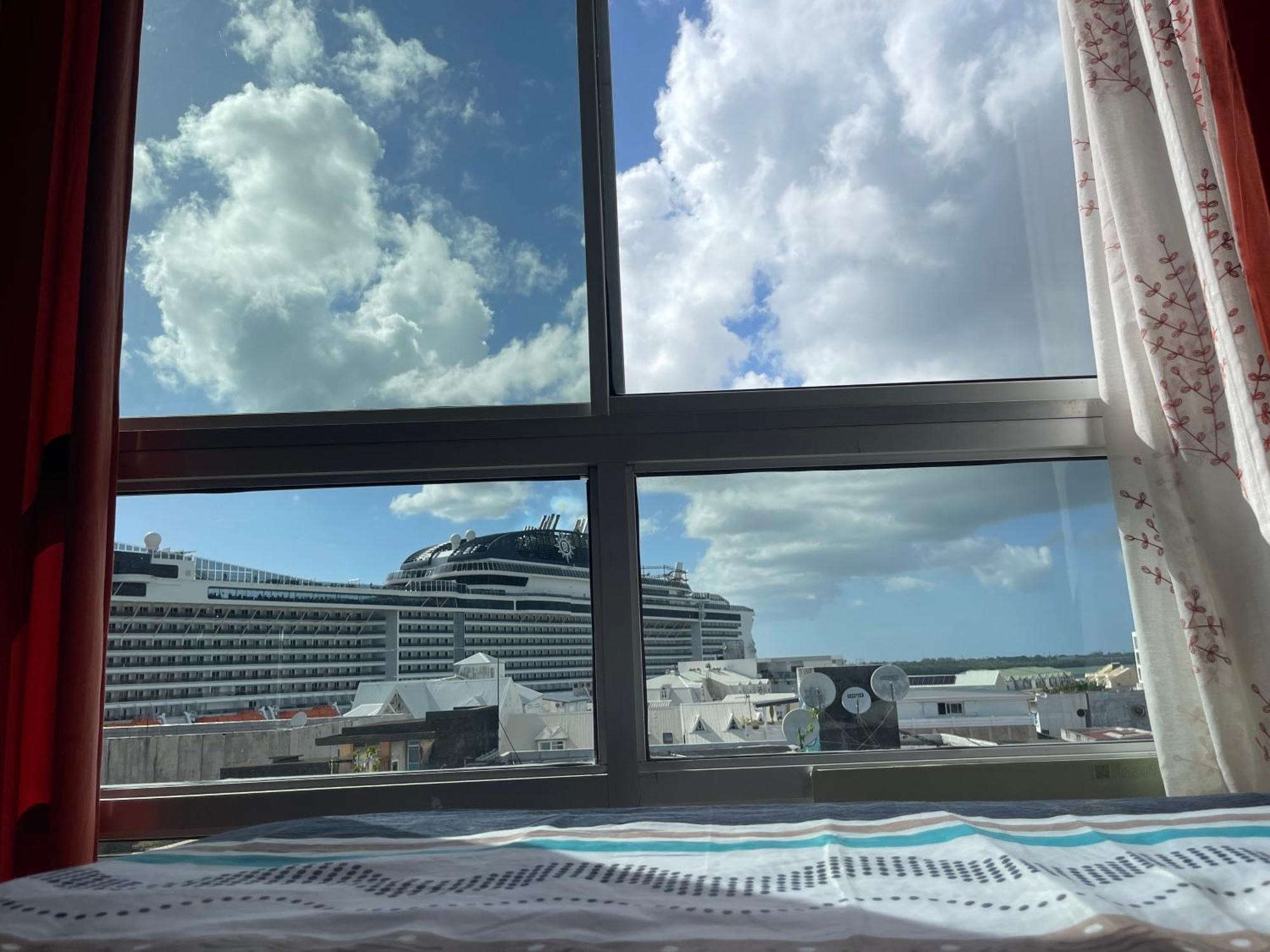 Апартаменты Penthouse Seaside 10 Min Port, Croisiere Et Aeroport Пуэнт-а-Питр Экстерьер фото