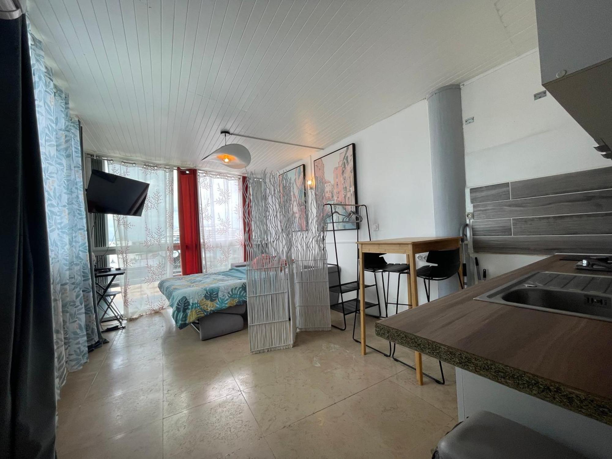 Апартаменты Penthouse Seaside 10 Min Port, Croisiere Et Aeroport Пуэнт-а-Питр Экстерьер фото