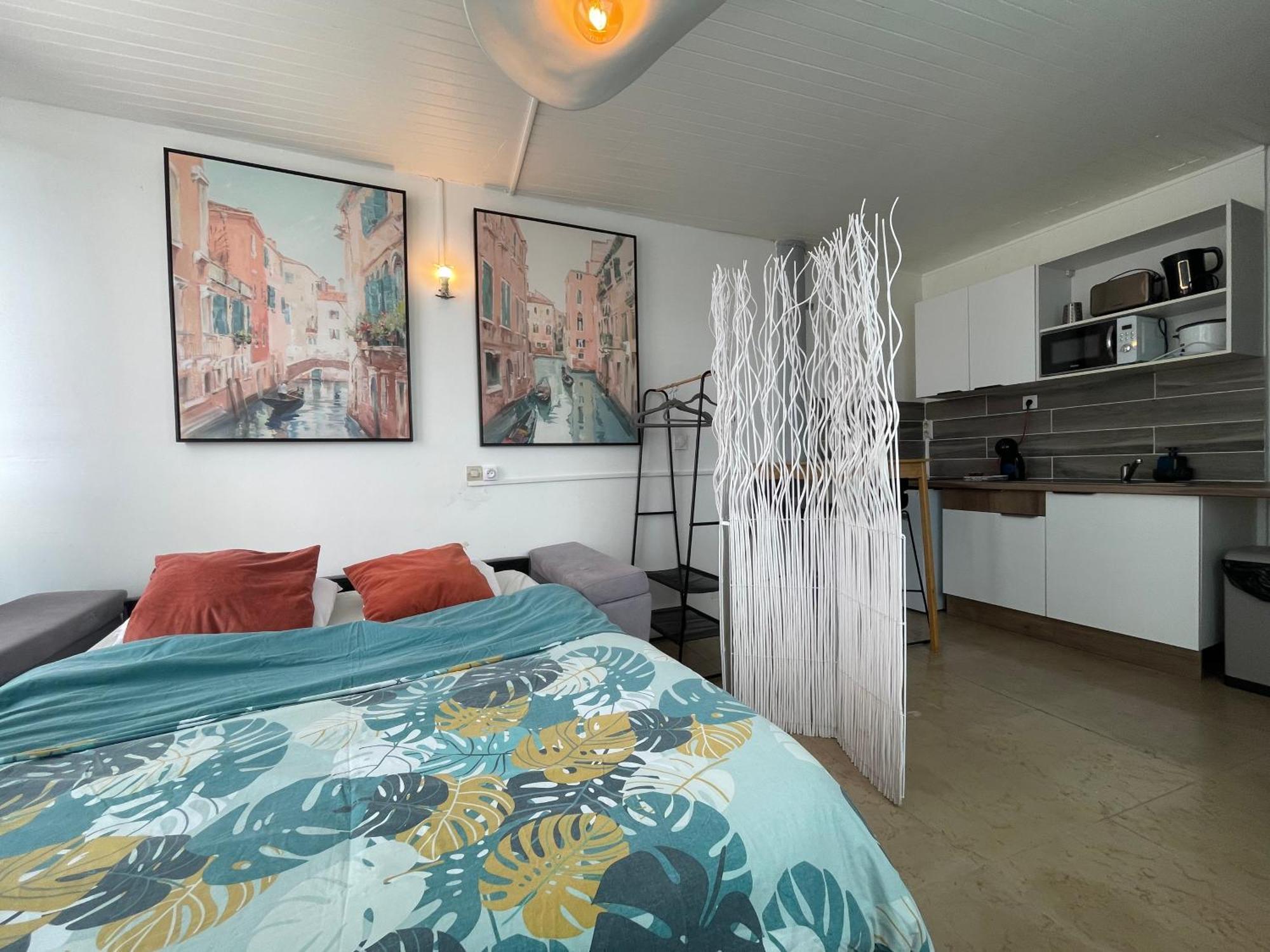 Апартаменты Penthouse Seaside 10 Min Port, Croisiere Et Aeroport Пуэнт-а-Питр Экстерьер фото