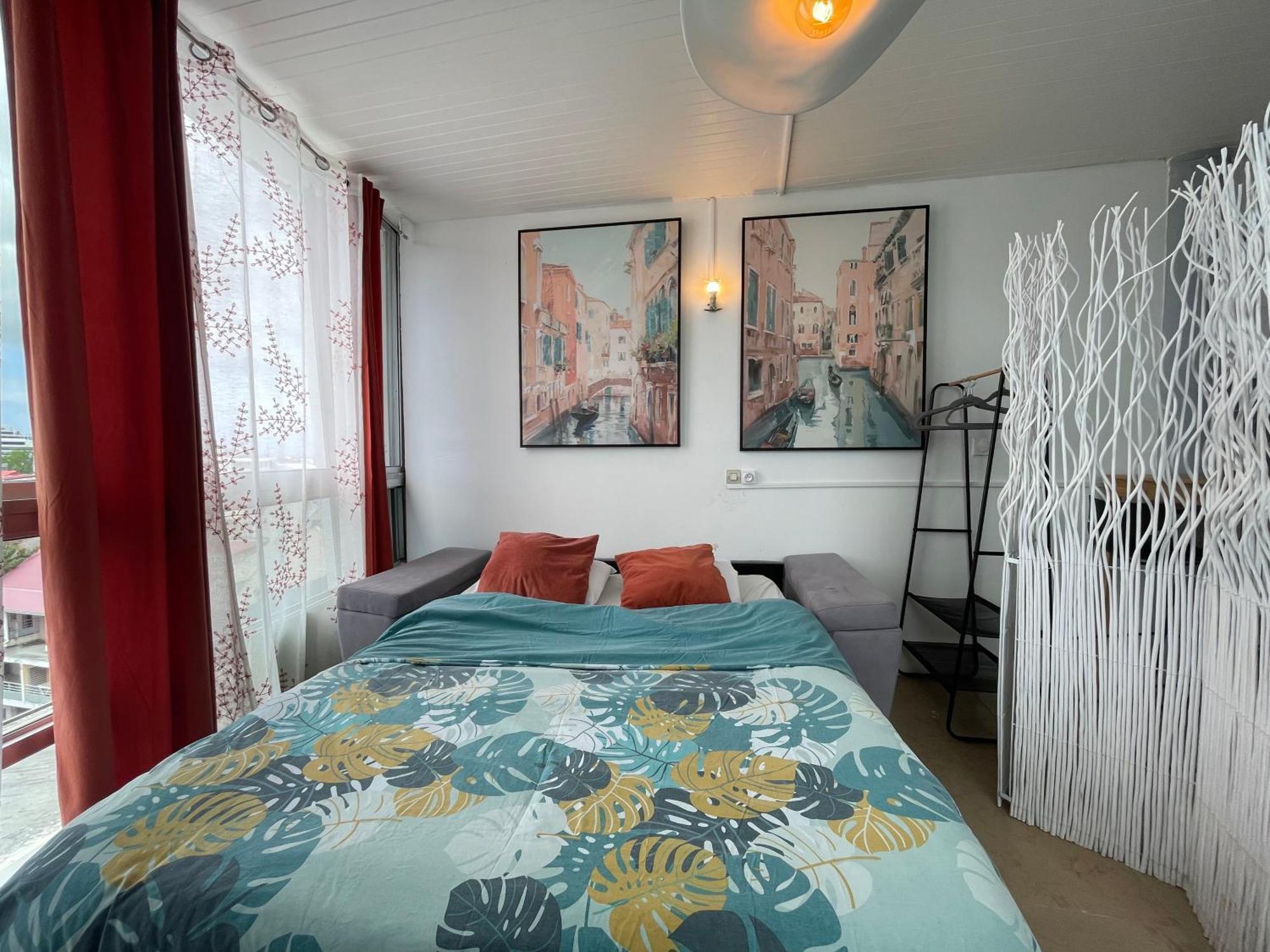 Апартаменты Penthouse Seaside 10 Min Port, Croisiere Et Aeroport Пуэнт-а-Питр Экстерьер фото